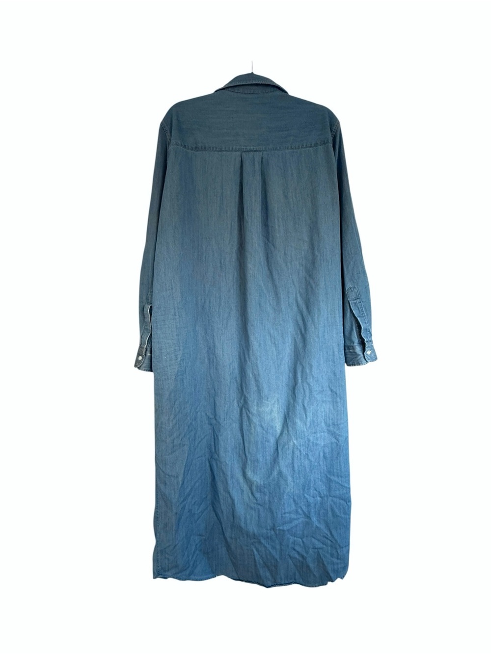 Frank & Eileen Rory Shirtdress in Vintage Stonewashed Indigo XL - Picture 2 of 10